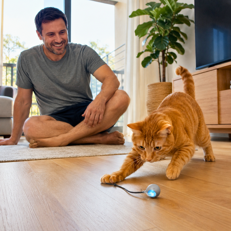 Mewlo™ Busy Paws Interactive Ball - view 6